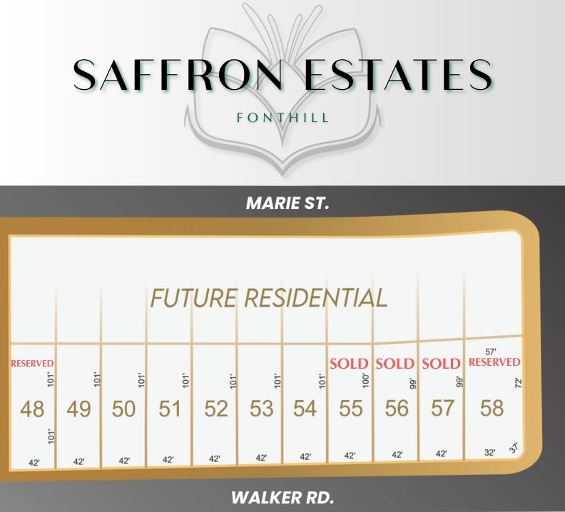 SAFFRON ESTATES CARD